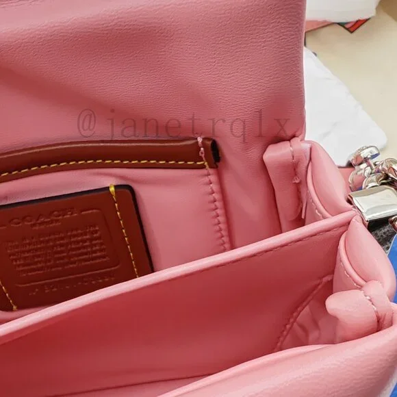 Coach Pillow Tabby Shoulder Bag 18 Pink - Picture 10 of 13